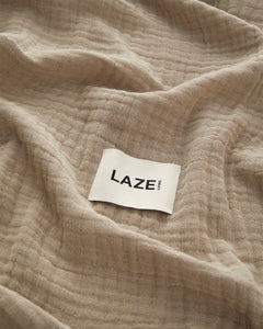 ZEN triple gauze blanket, Sandstone